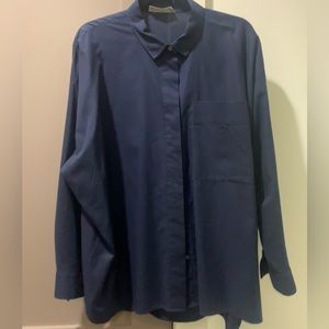 Everlane Long Sleeve Navy Button-down